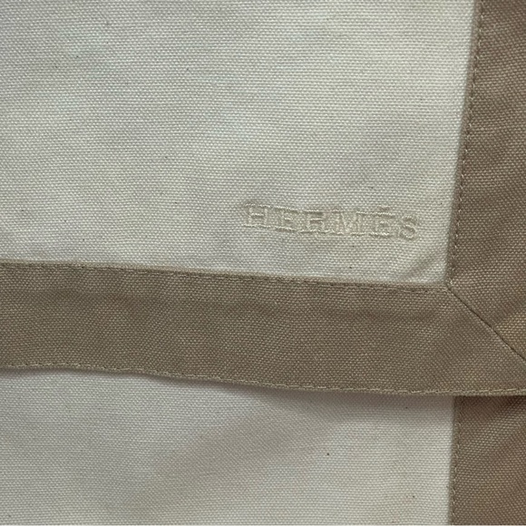 HERMÈS TAPIDOCEL CANVAS CLUTCH/POUCH/TRAVEL BUSINESS🌸2 BAGS⭐️ALWAYS AUTHENTIC⭐️ - Picture 3 of 15